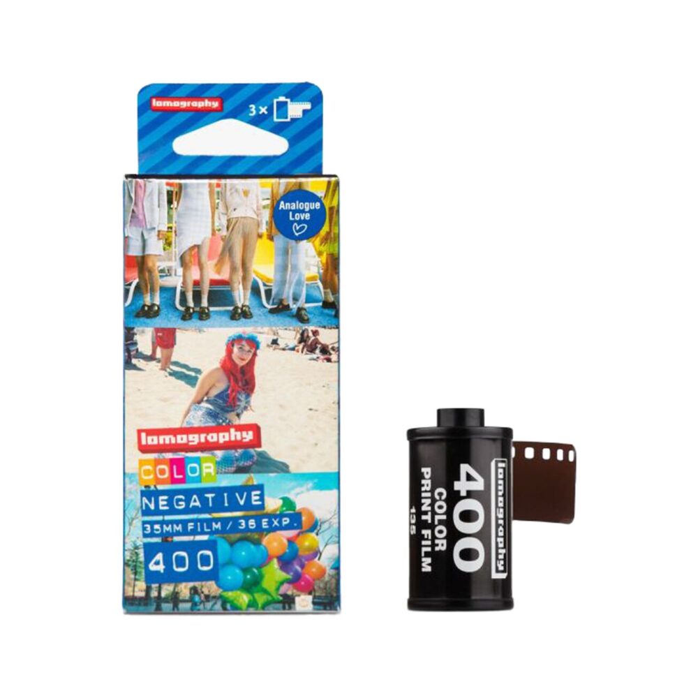 Lomography Color Negative 35 mm ISO 400 – Pack of 3