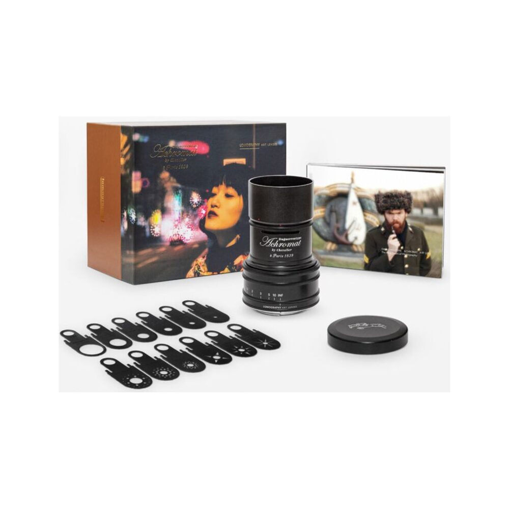 Lomography Daguerreotype Achromat 64mm f/2.9 Lens for Nikon F (Black)