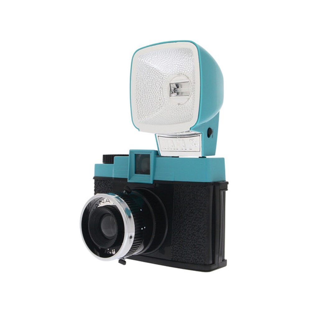Lomography Diana F+ Film Camera and Flash (Teal/Black)