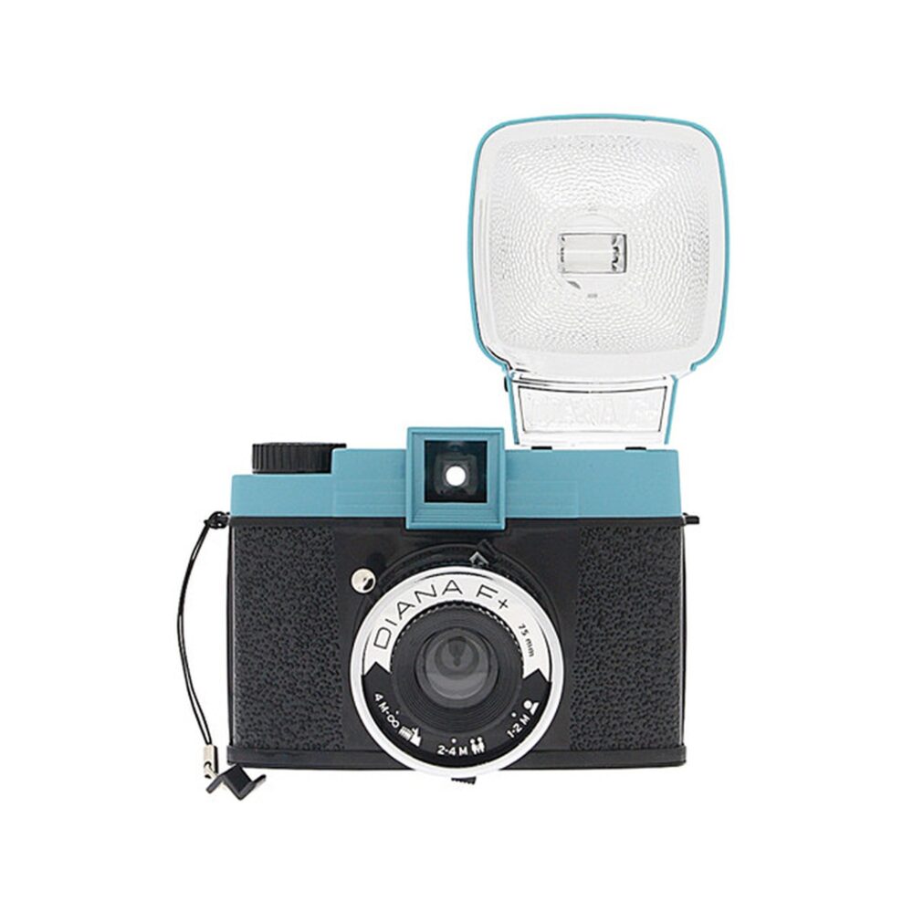 Lomography Diana F+ Film Camera and Flash (Teal/Black)