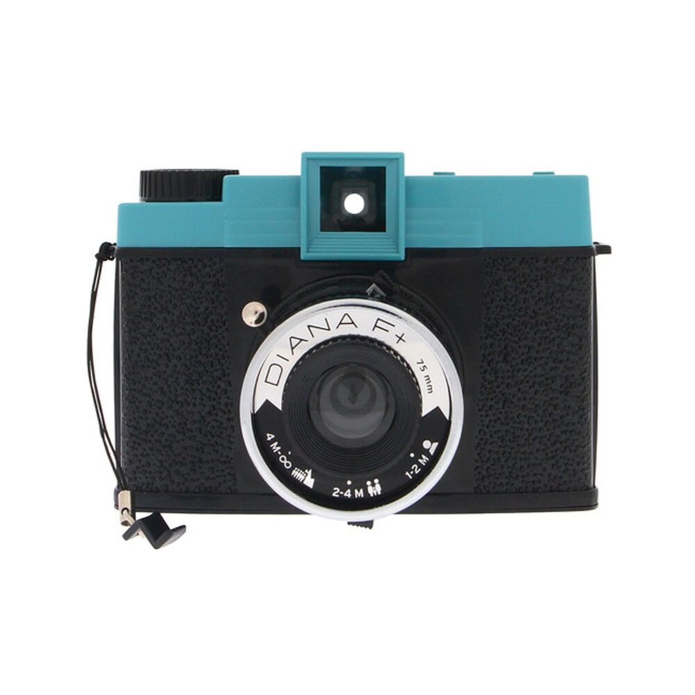 Lomography Diana F+ Film Camera and Flash (Teal/Black)
