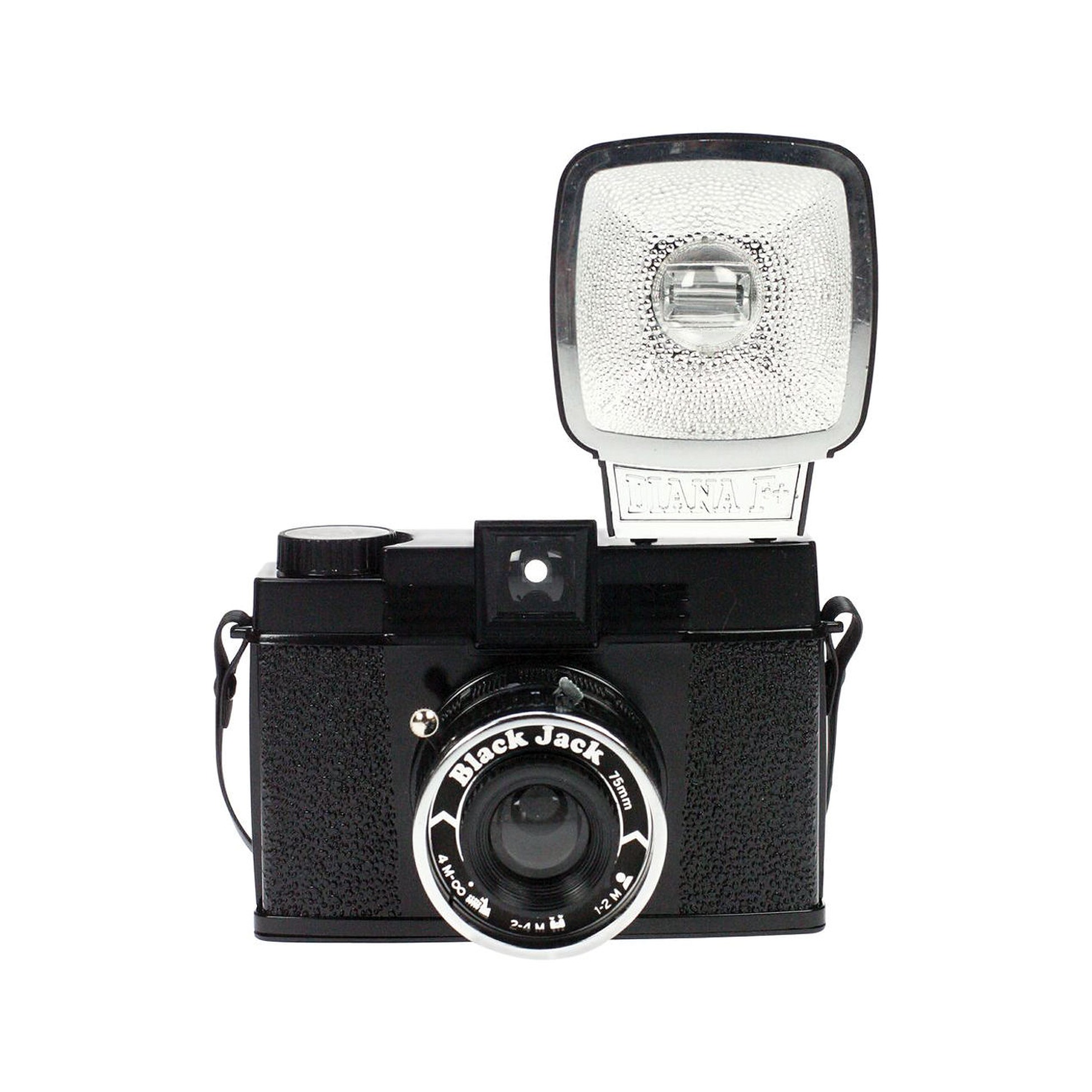 Lomography Diana F+ Medium Format Camera (Black Jack) Package