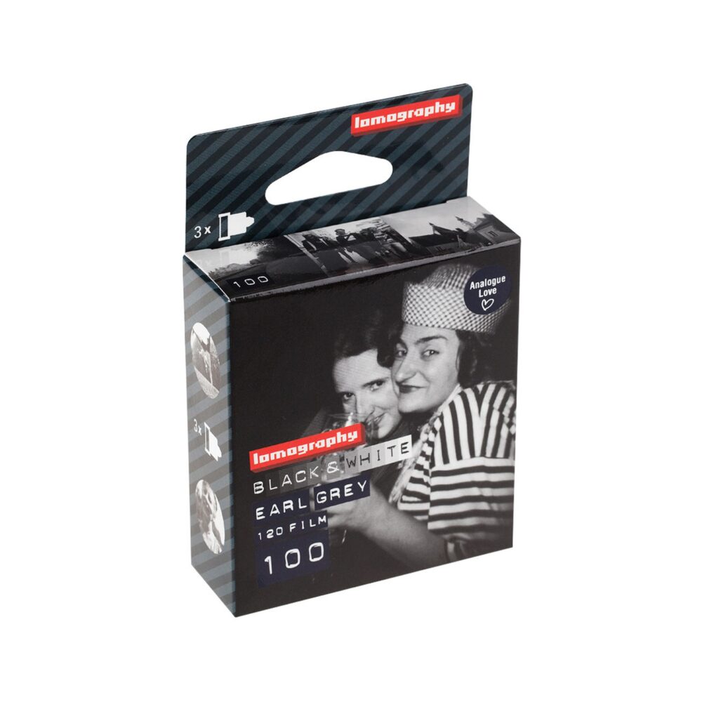 Lomography Earl Grey B&W 120 ISO 100 – Pack of 3