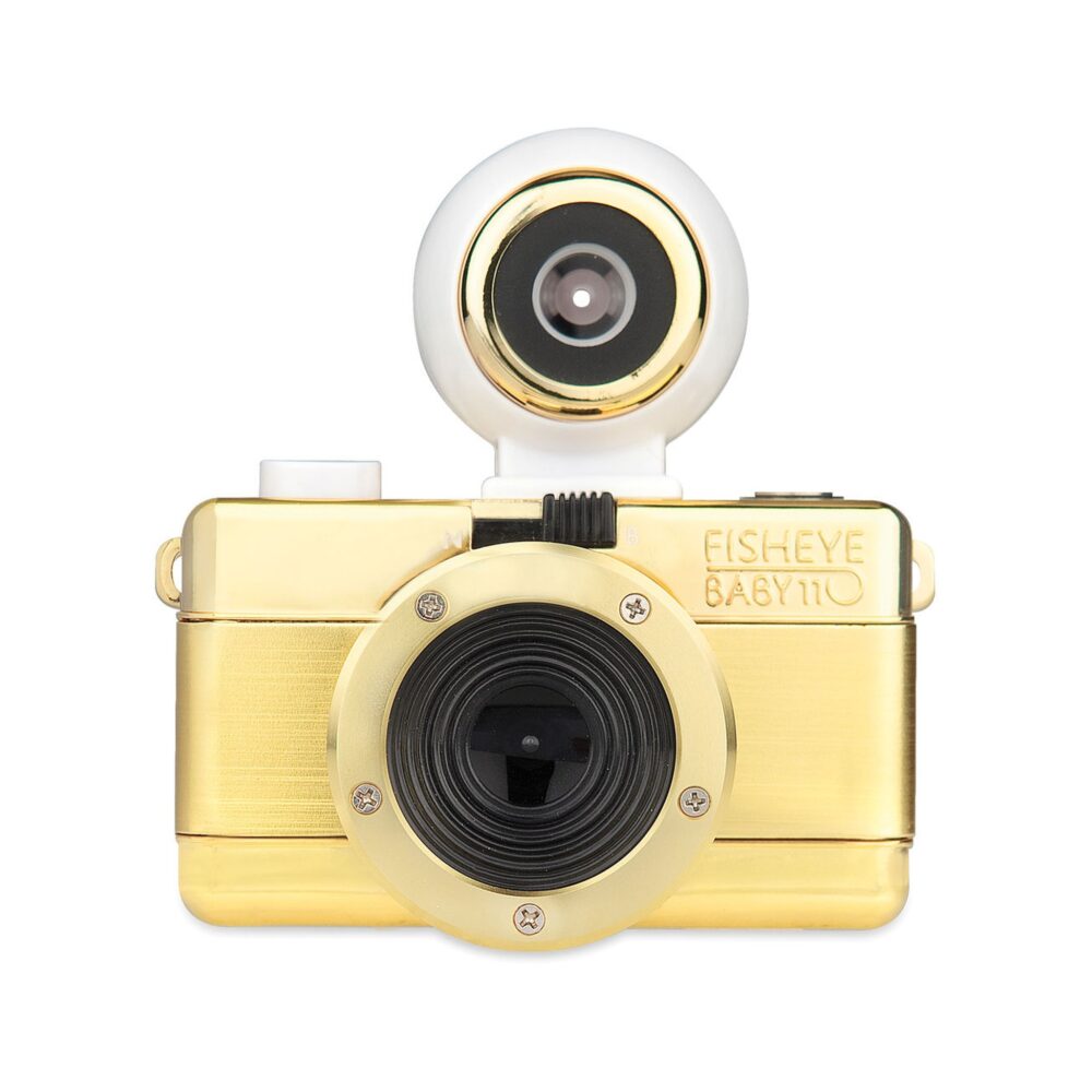 Lomography Fisheye Baby 110 Film Camera - Gold Edition