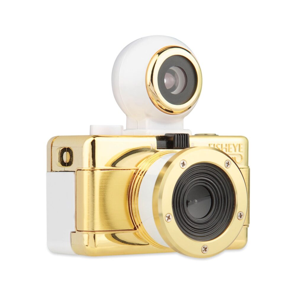 Lomography Fisheye Baby 110 Film Camera - Gold Edition