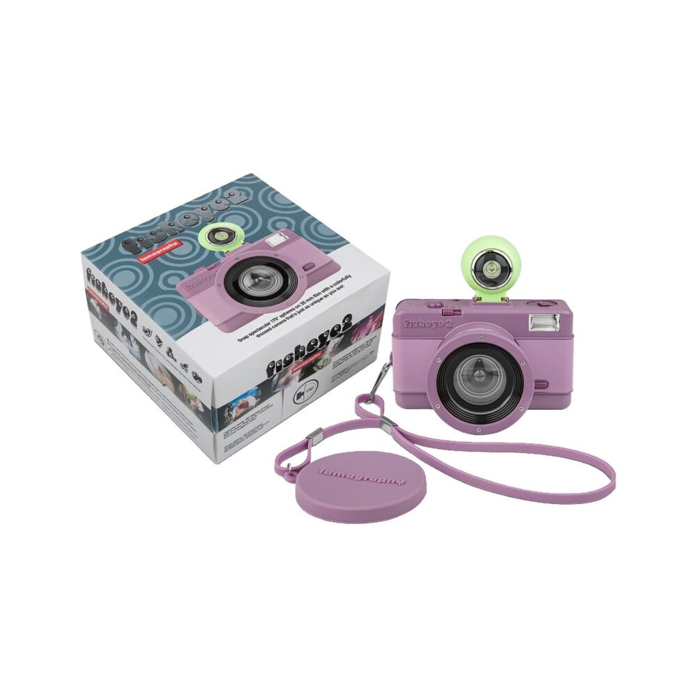 Lomography Fisheye No. 2 Camera (Grape Jam)