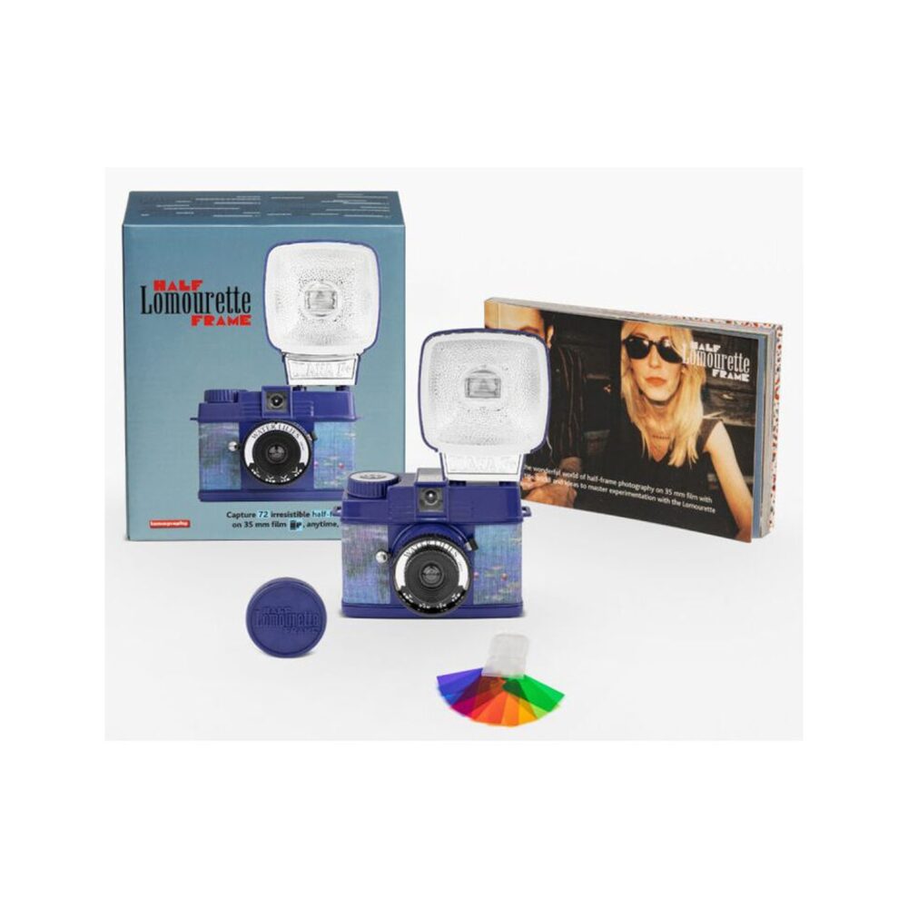 Lomography Half-Frame Lomourette Camera - Water Lilies Edition