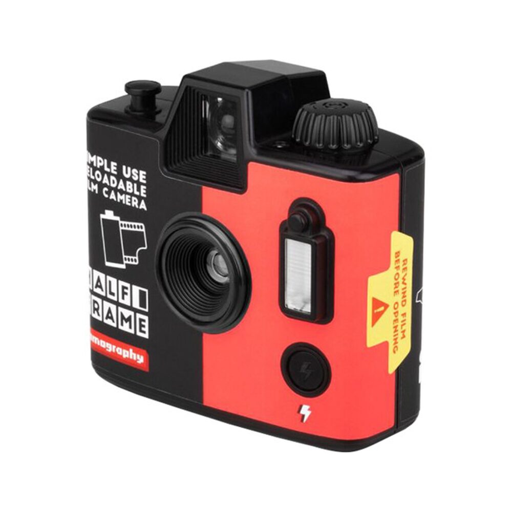 Lomography Half-Frame Simple Use Reloadable Film Camera Black & White