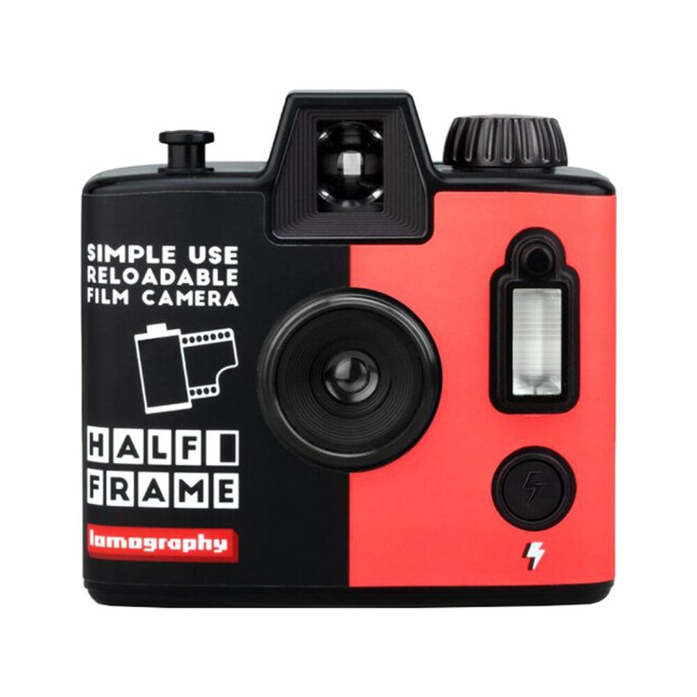 Lomography Half-Frame Simple Use Reloadable Film Camera Black & White