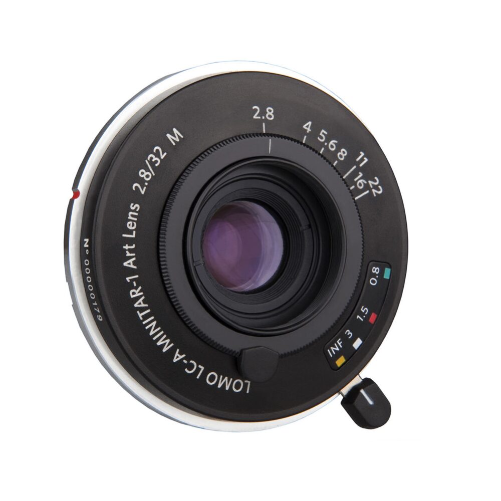 Lomography LC-A Minitar-1 Art Lens 32mm f/2.8 for Leica M Mount (Black)