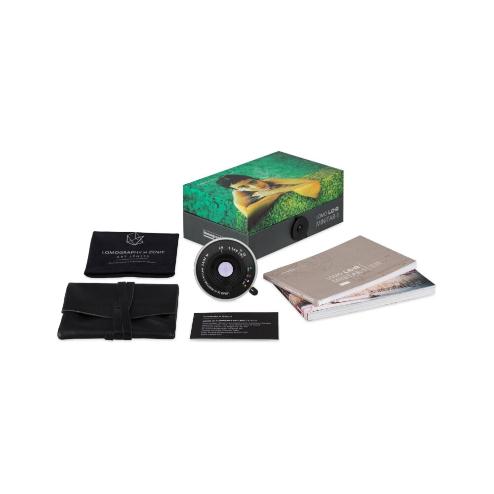 Lomography LC-A Minitar-1 Art Lens 32mm f/2.8 for Leica M Mount (Black)