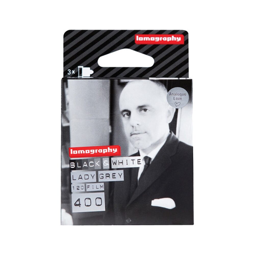 Lomography Lady Grey 400 Black and White Negative Film (120 Roll Film, 3-Pack)