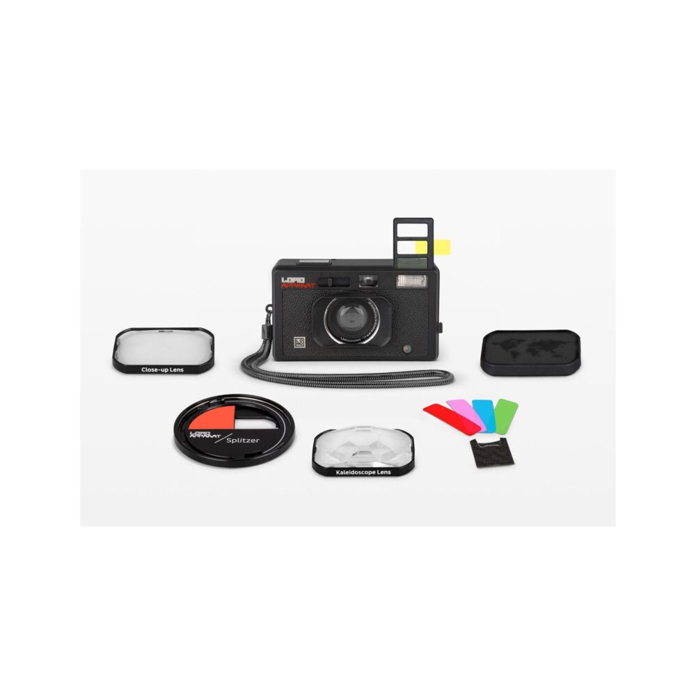 Lomography LomoApparat 21mm Point & Shoot Film Camera (Black)
