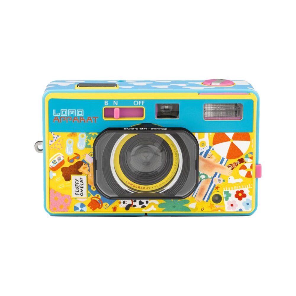 Lomography LomoApparat 21mm Wide-Angle Camera – Fluffy Omelet Edition