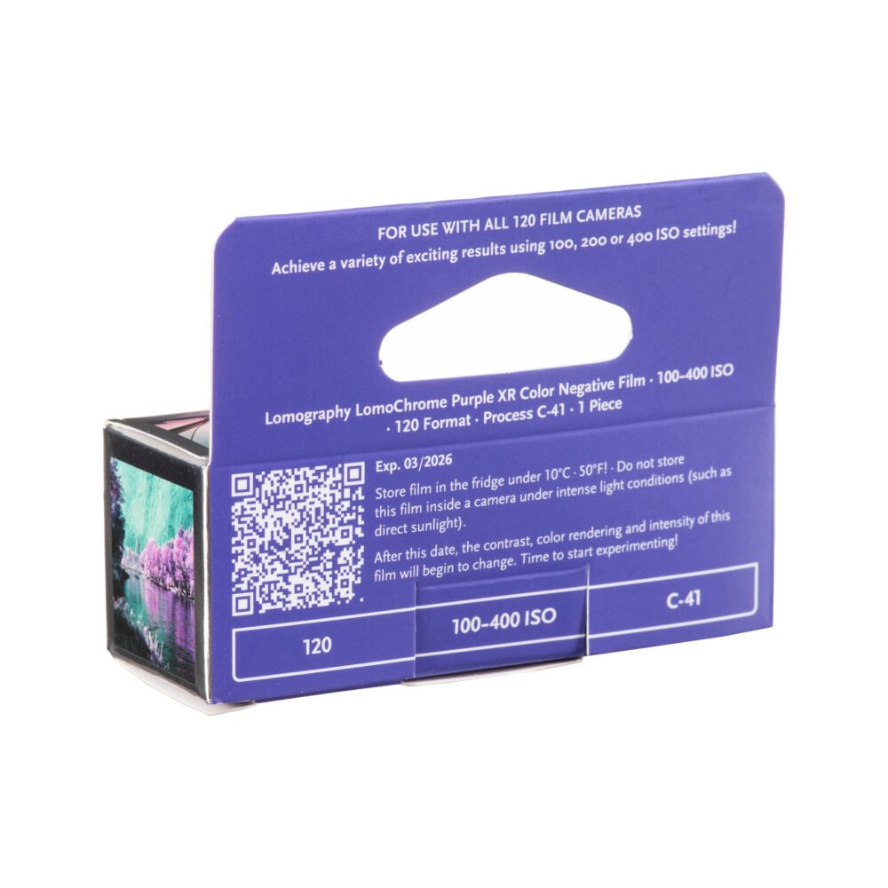 Lomography LomoChrome Purple Color Negative Film (120 Roll Film)