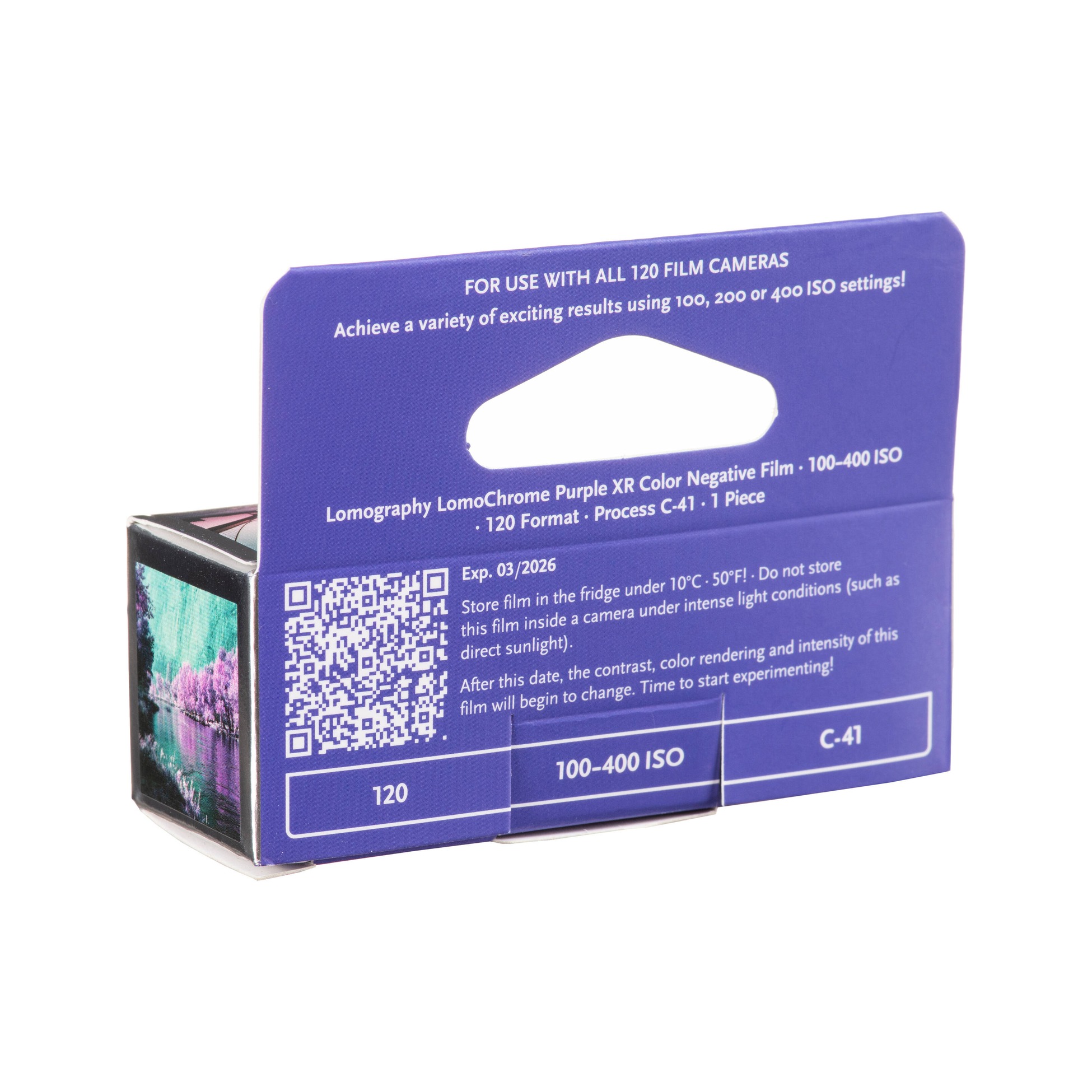 Lomography LomoChrome Purple Color Negative Film (120 Roll Film)