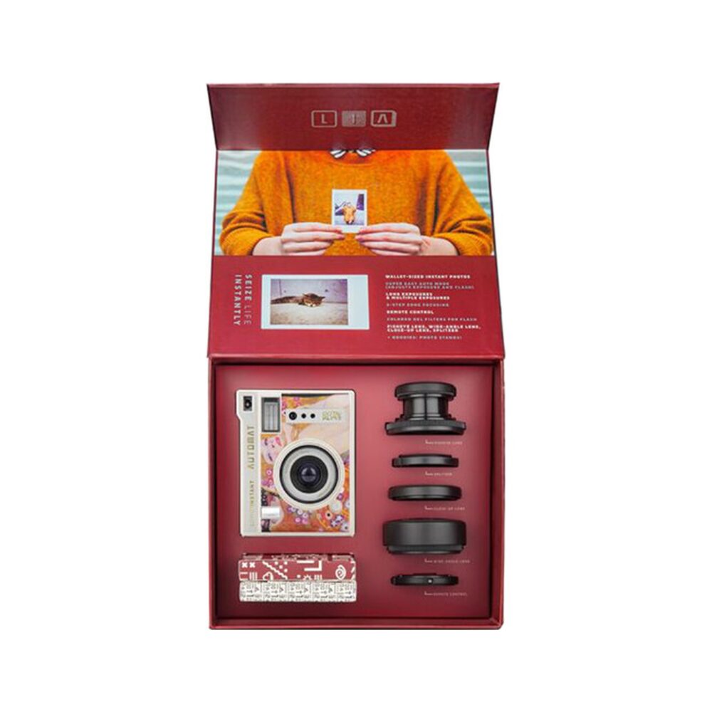 Lomography Lomo'Instant Automat Instant Film Camera and Lenses – Klimt Water Serpents II / Maiden