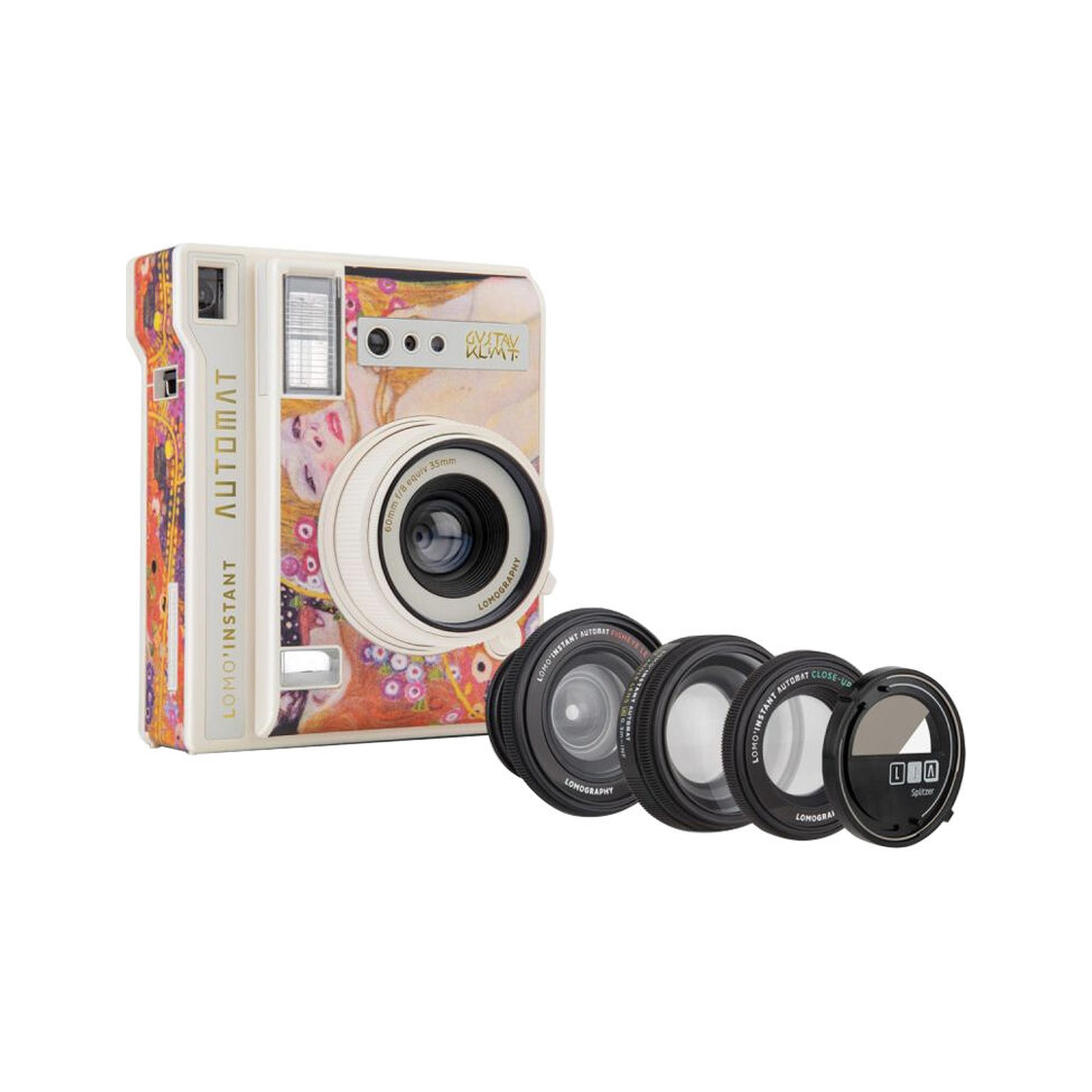 Lomography Lomo'Instant Automat Instant Film Camera and Lenses – Klimt Water Serpents II / Maiden