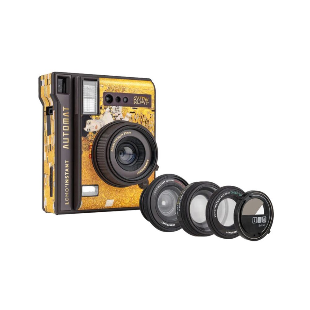 Lomography Lomo’Instant Automat & Lenses Klimt Gold Leaf (Klimt Kiss Edition)