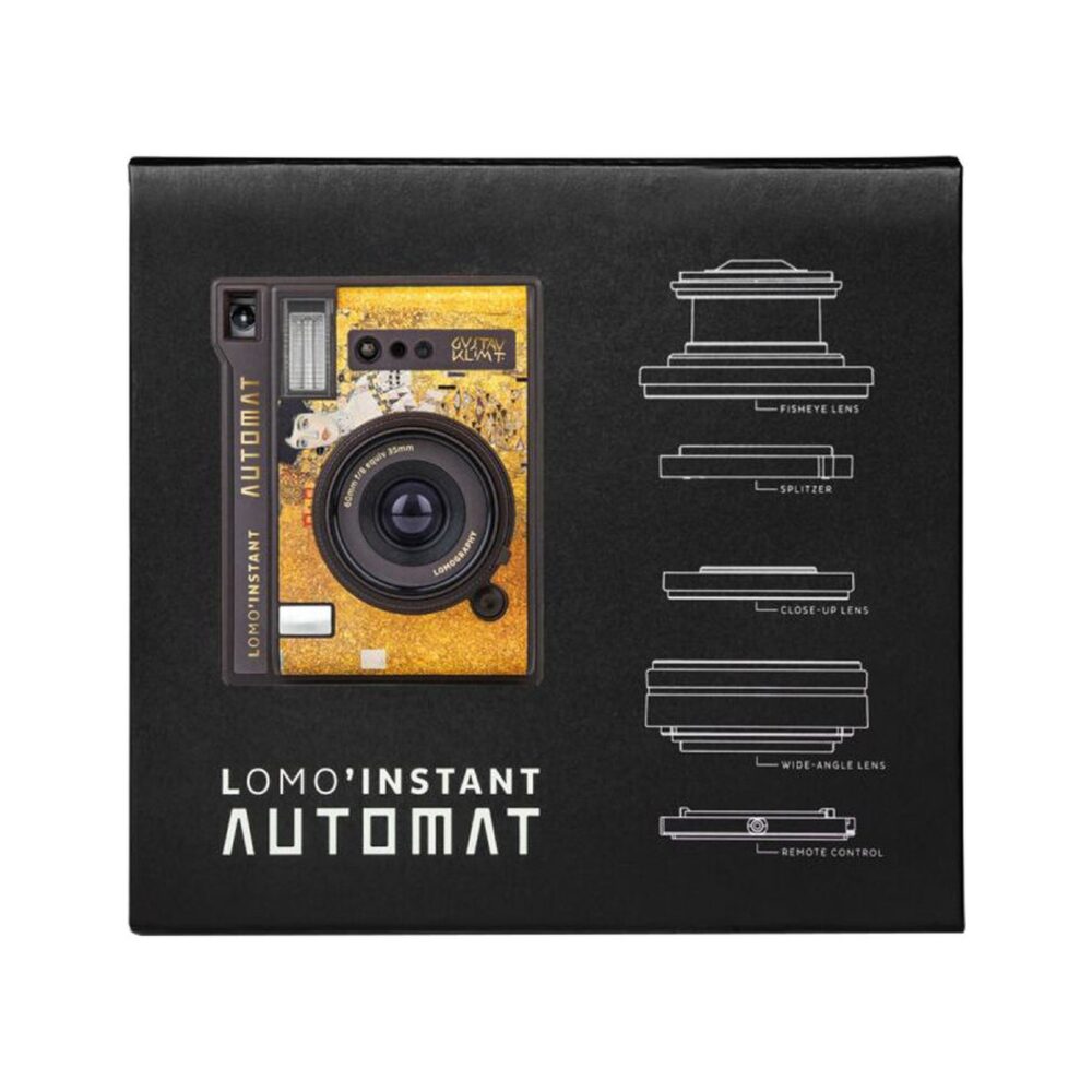 Lomography Lomo’Instant Automat & Lenses Klimt Gold Leaf (Klimt Kiss Edition)
