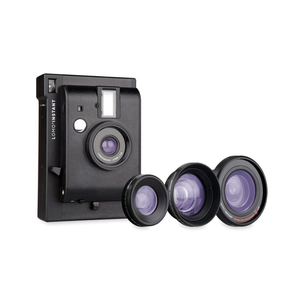 Lomography Lomo'Instant Mini Black + 3 Lenses