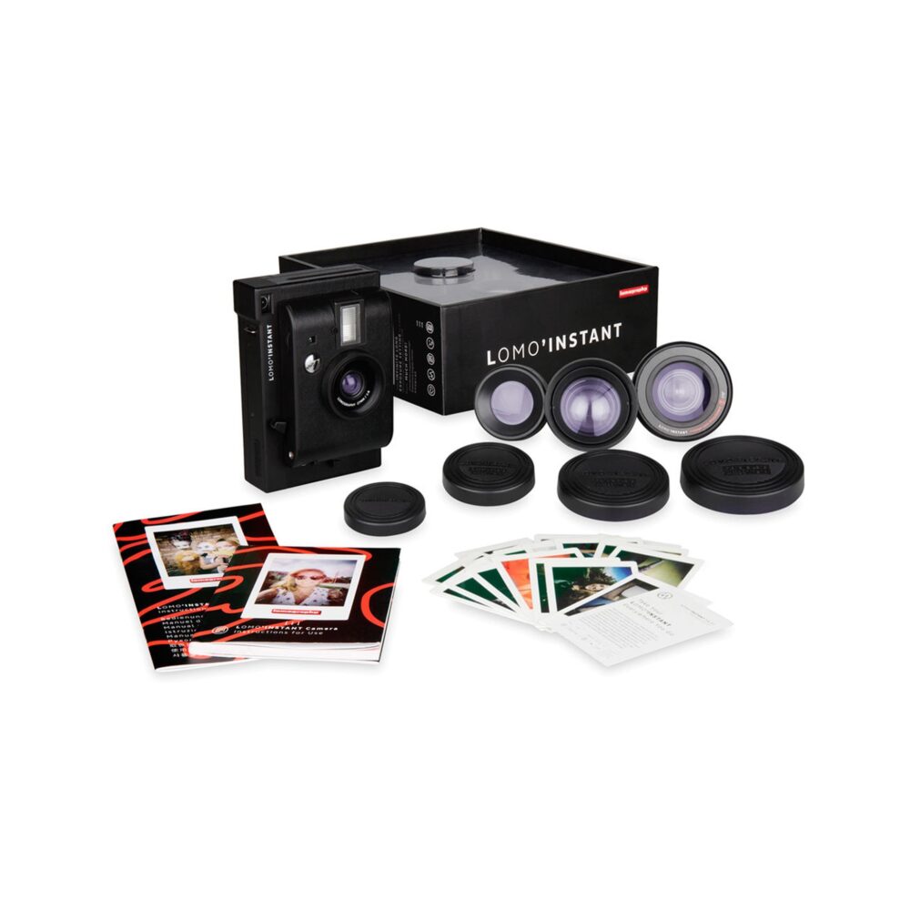 Lomography Lomo'Instant Mini Black + 3 Lenses