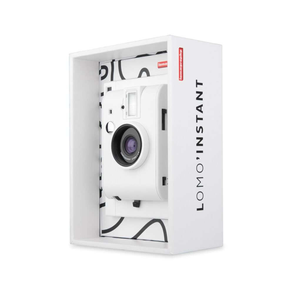 Lomography Lomo'Instant Mini White + 3 Lenses