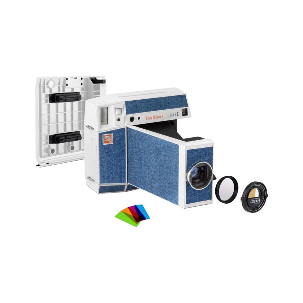 Lomography Lomo’Instant Square Glass Camera & Accessories – The Blues Edition