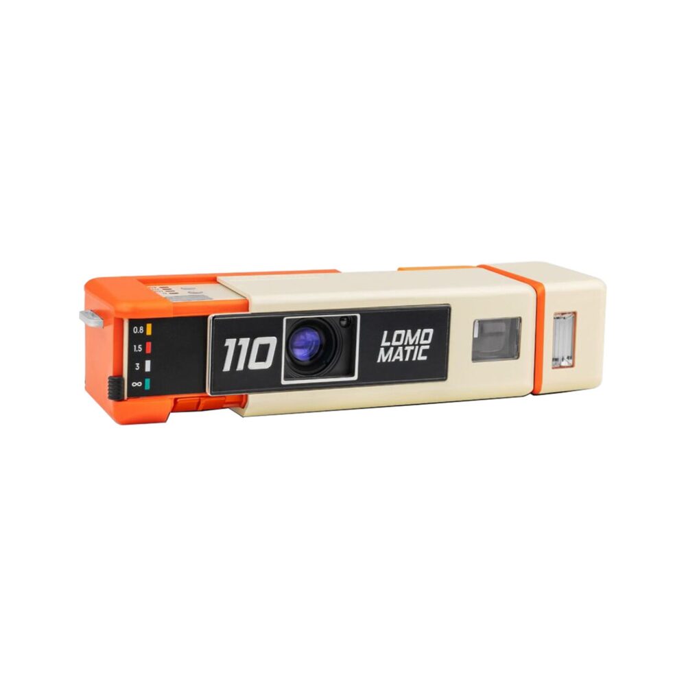 Lomography Lomomatic 110 Camera & Flash - Golden Gate Edition