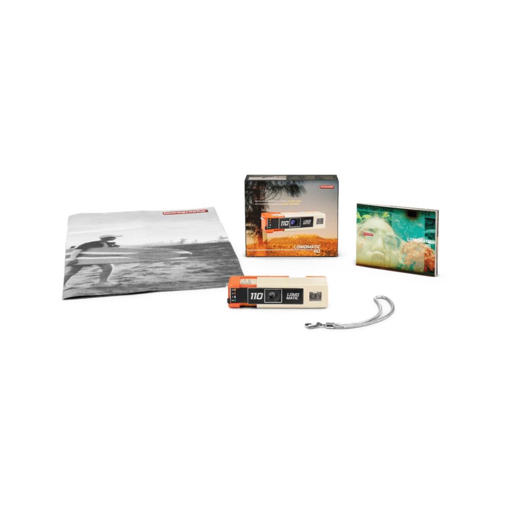 Lomography Lomomatic 110 Camera Only - Golden Gate Edition