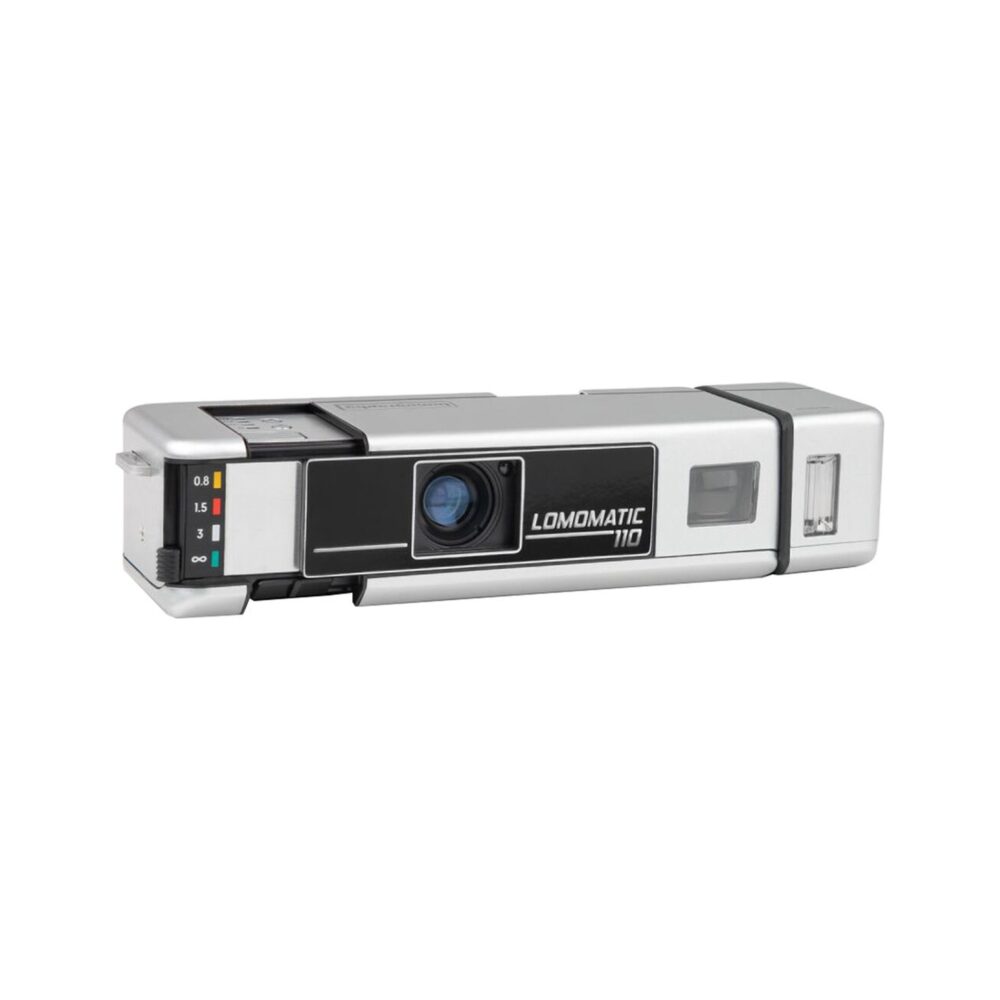 Lomography Lomomatic 110 Camera with Flash (Metal)