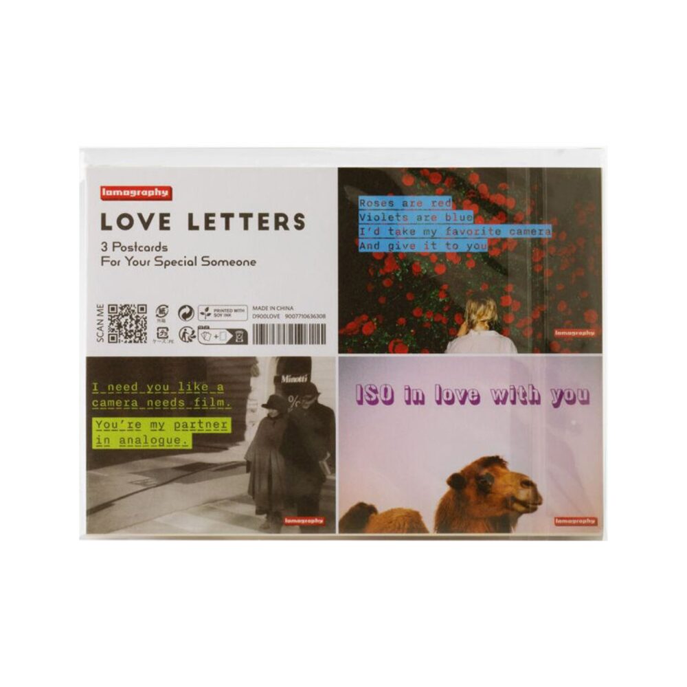 Lomography Love Letter Photo Postcards (Set of 3)