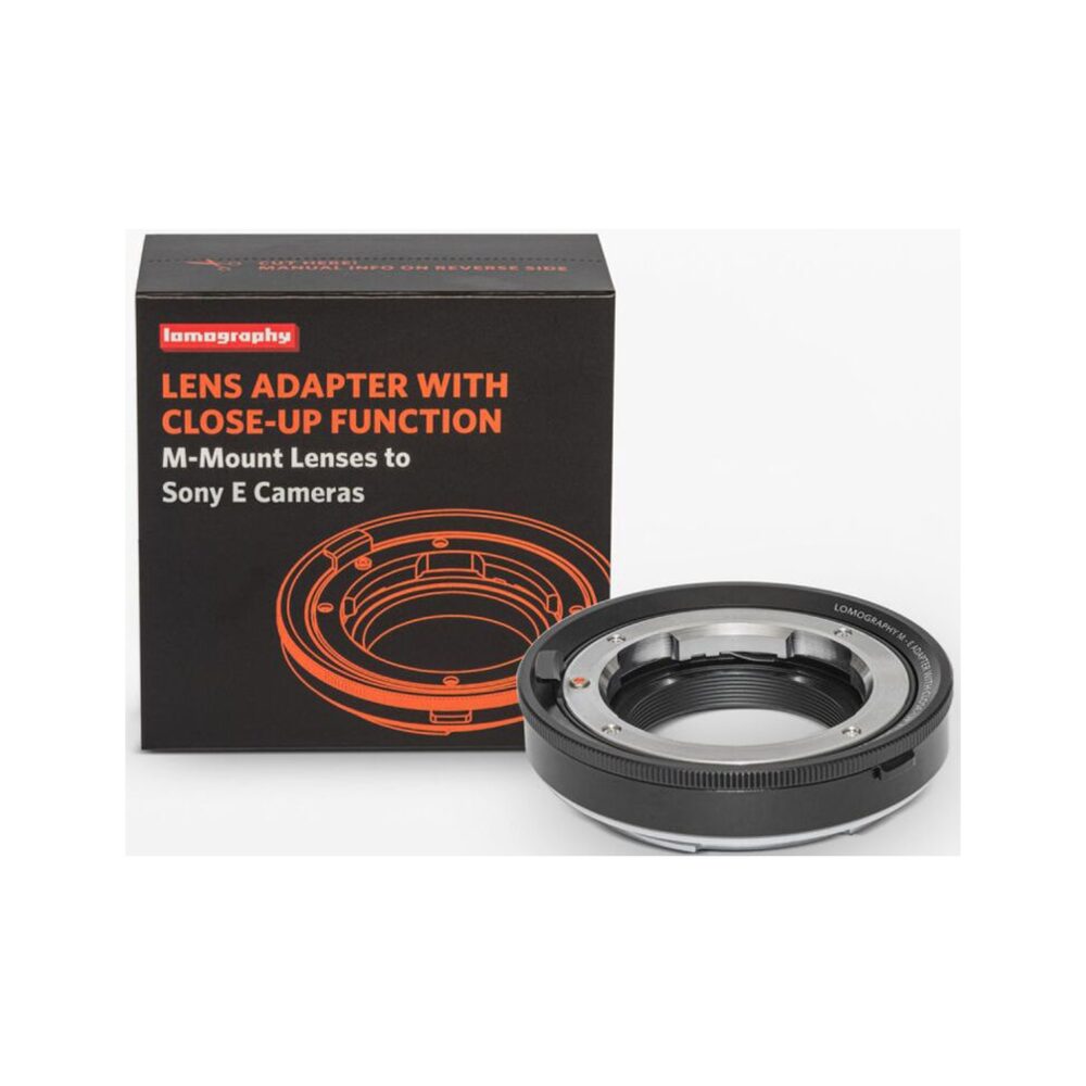 Lomography M-Mount Lens Adapter with Close-up Function for Sony E Mount