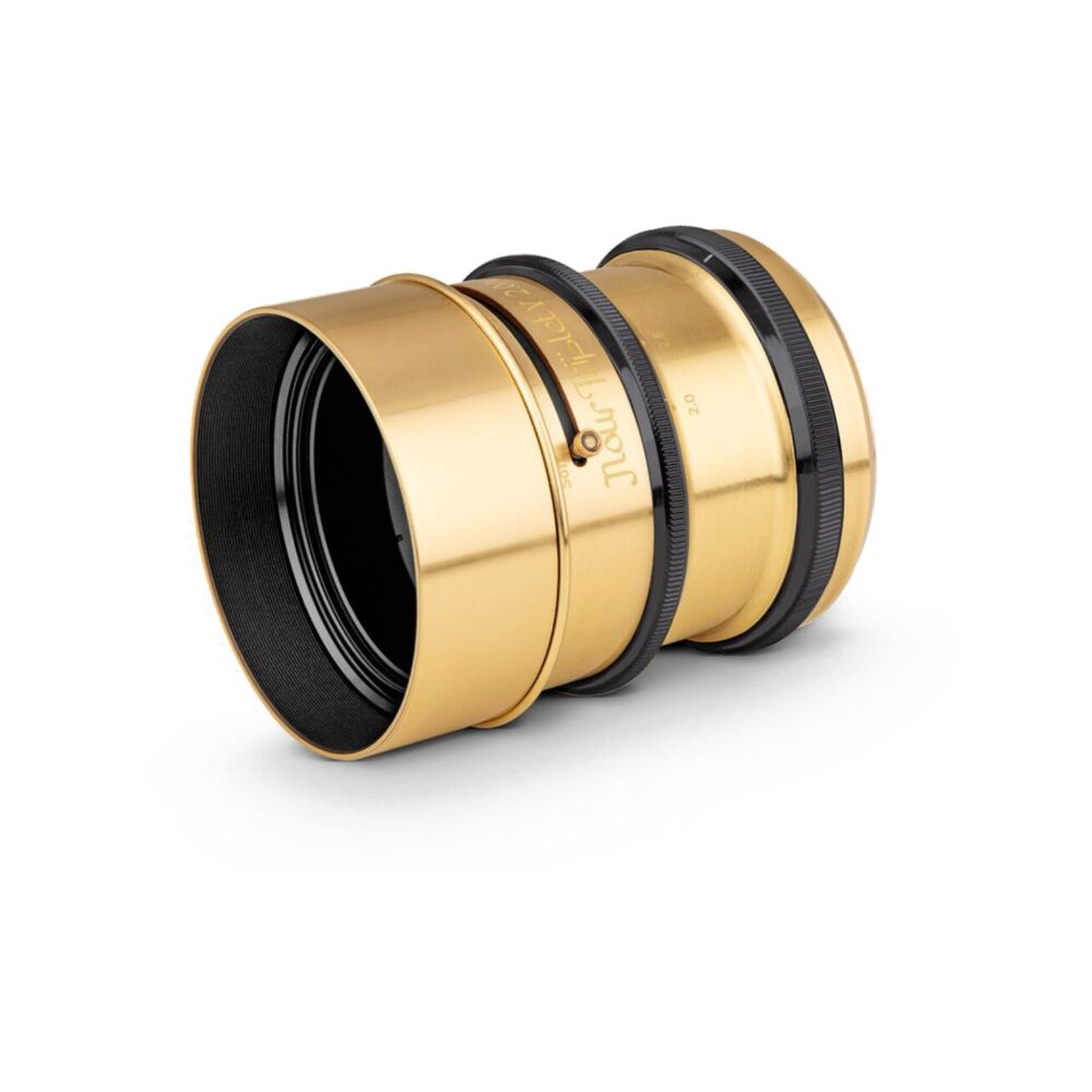 Lomography Nour Triplet V 2.0/64 Bokeh Control Art Lens (Canon RF Mount, Brass)