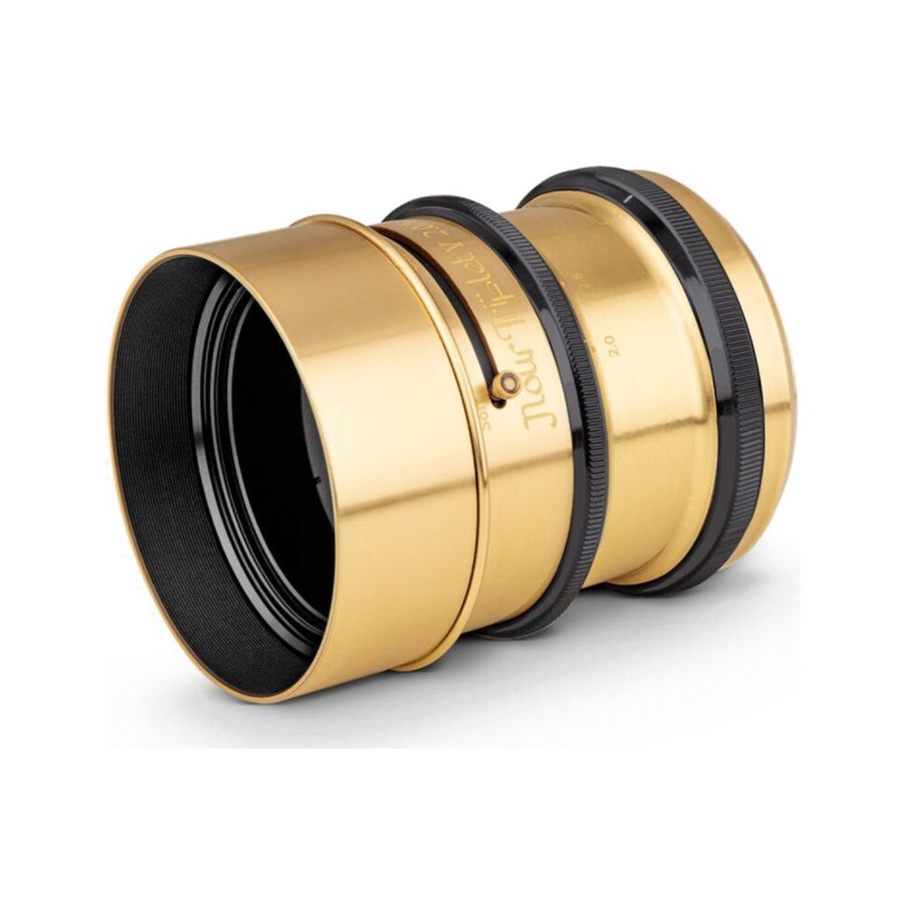 Lomography Nour Triplet V 2.0/64 Bokeh Control Art Lens (Sony E Mount, Brass)