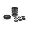 Lomography Nour Triplet V 2.0/64 Bokeh Control Art Lens for Canon RF Mount (Aluminum Black)