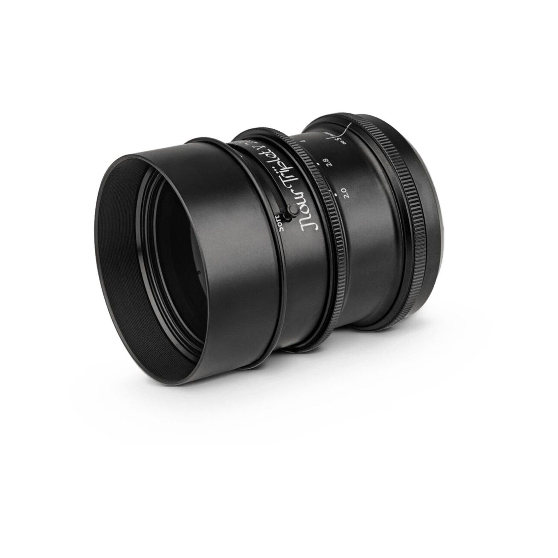 Lomography Nour Triplet V 2.0/64 Bokeh Control Art Lens for Canon RF Mount (Aluminum Black)