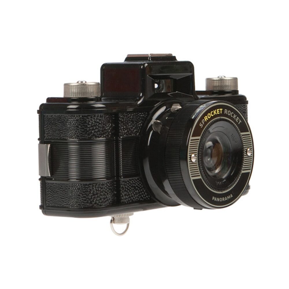 Lomography Sprocket Rocket 35mm Film Camera - Black