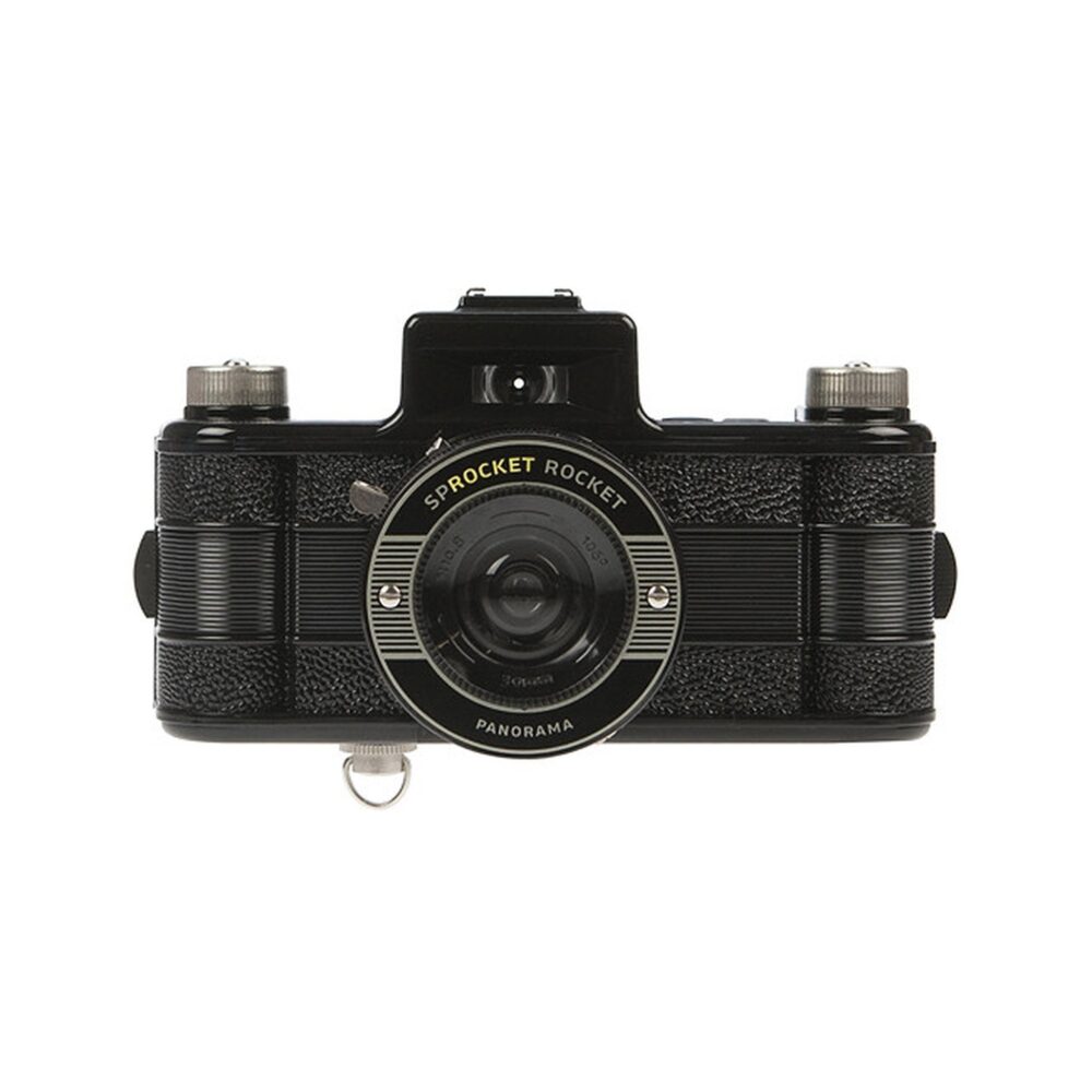Lomography Sprocket Rocket 35mm Film Camera - Black