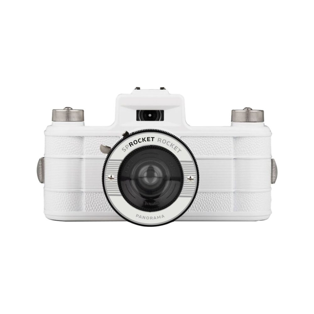 Lomography Sprocket Rocket 35mm Film Camera - Coconut White