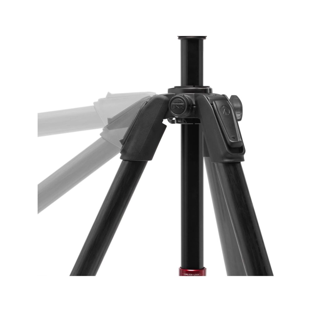 Manfrotto 502 Head & 055 CF 4-Section Carbon Fiber Video Tripod Kit