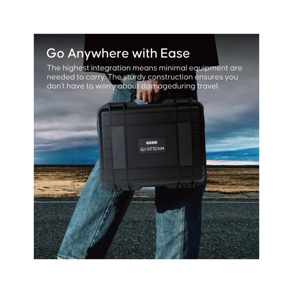 OSEE GoStream Duet SDI/HDMI/NDI Live Streaming Video Switcher/Recorder Kit