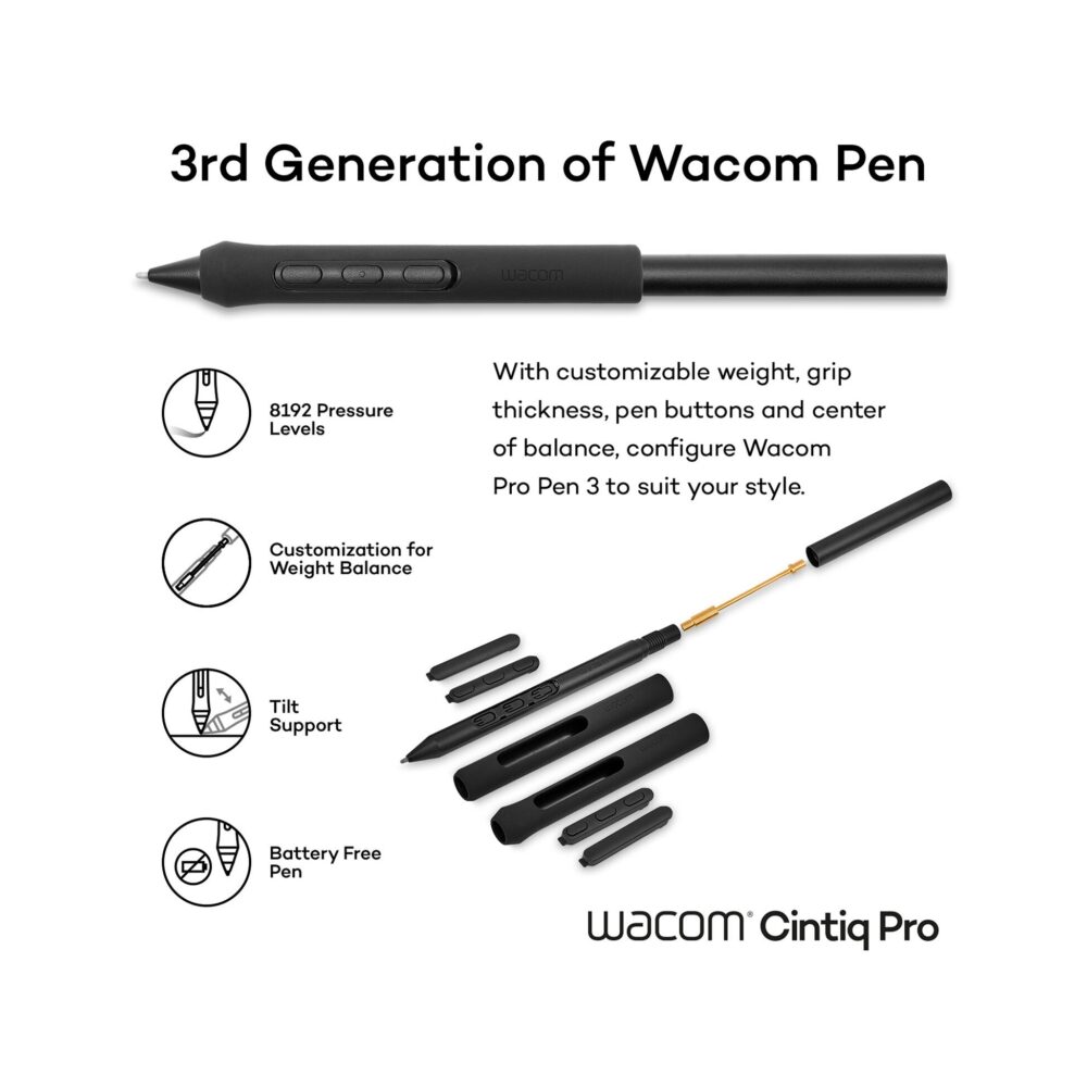 Wacom Cintiq Pro 27 Creative Pen & Touch Display