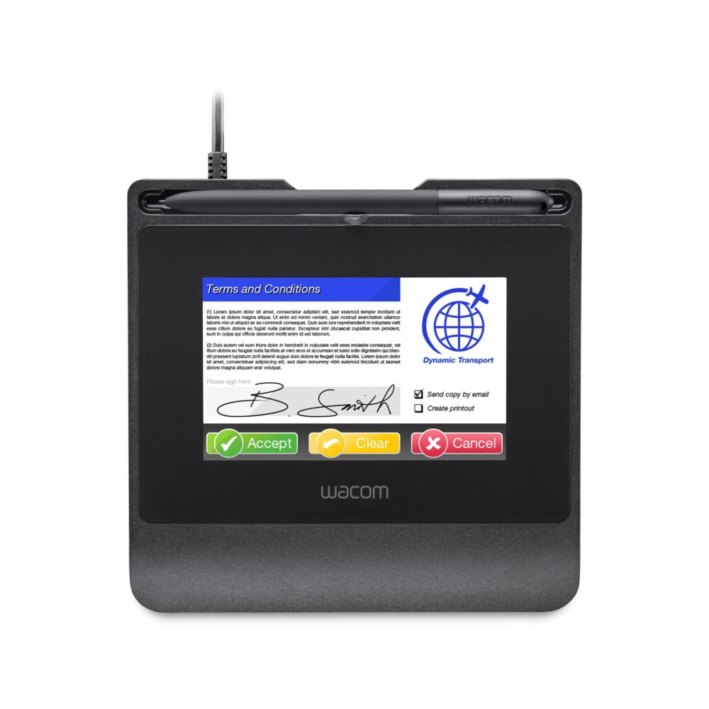 Wacom STU-540 5-inch Color LCD Signature Pad