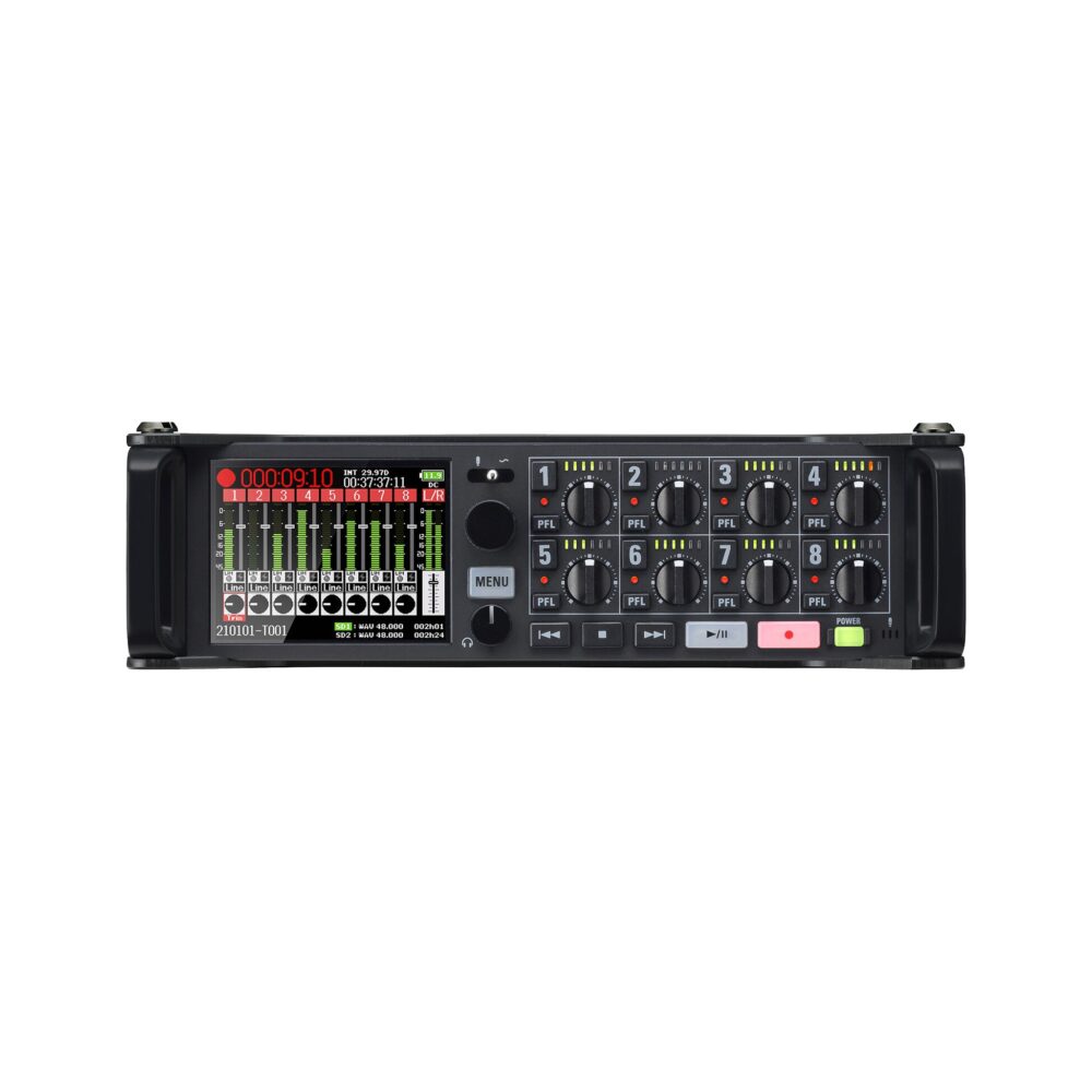 Zoom F8n Pro 8-Input / 10-Track Multitrack Field Recorder