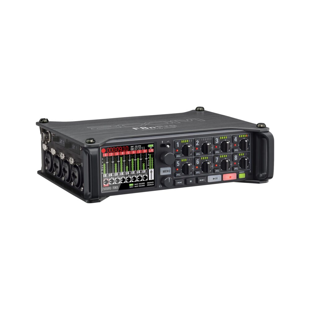 Zoom F8n Pro 8-Input / 10-Track Multitrack Field Recorder