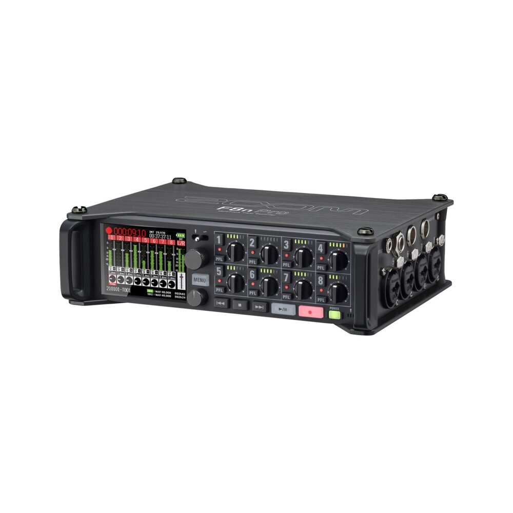 Zoom F8n Pro 8-Input / 10-Track Multitrack Field Recorder