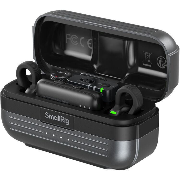 Alternative view of SmallRig 6526 S 70 2-Person Wireless Microphone Combo System for Cameras and Mobile Devices, Black