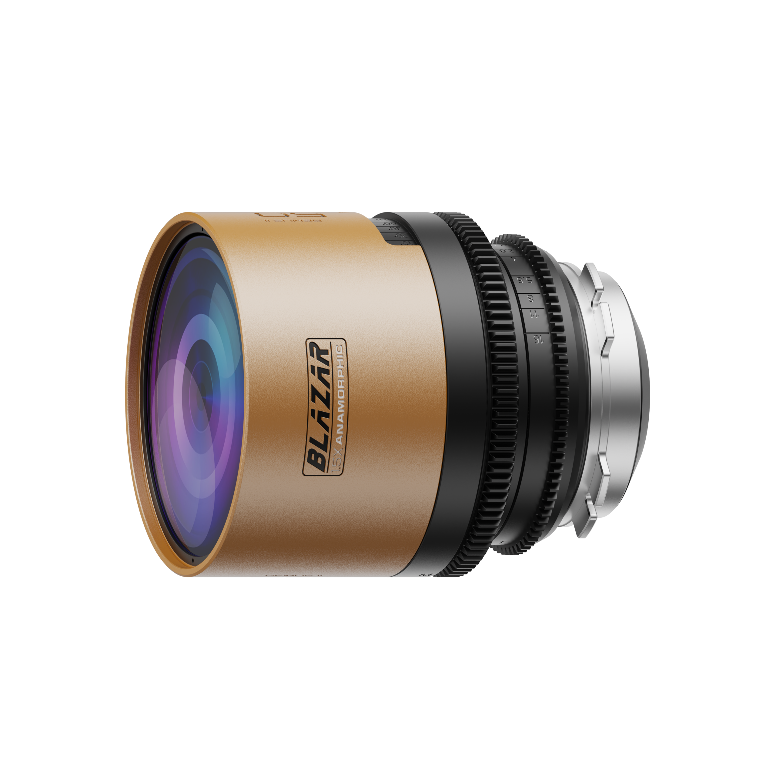 BLAZAR Remus II 50mm T2.4 1.5X Full Frame Anamorphic Lens PL Mount - Görsel 2
