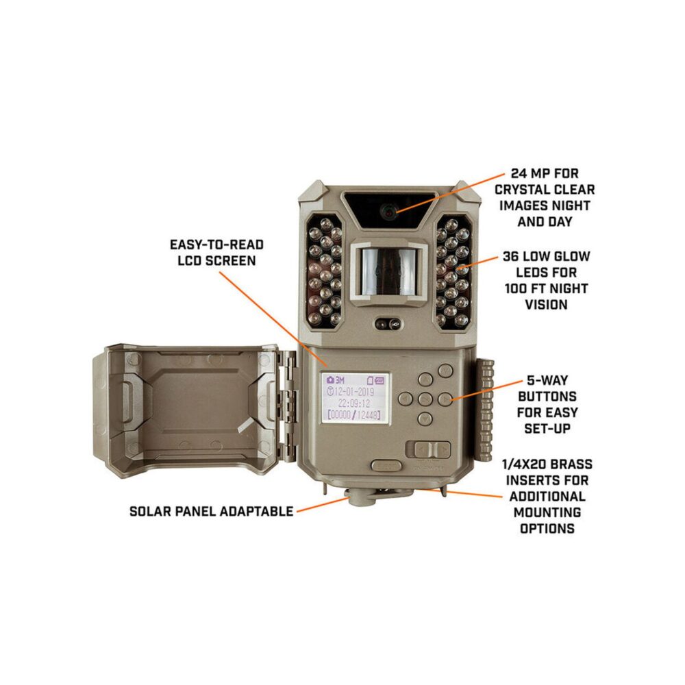 Bushnell 24MP Core Prime Brown Low Glow Trail Camera